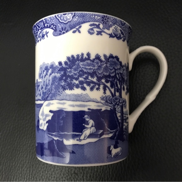 Set of 4 Spode Blue Italian coffee mugs 12 Oz NWOT - Picture 5 of 7